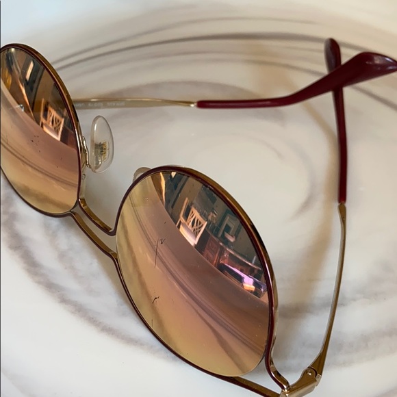 Prada pink mirror sunglasses- authentic - Picture 5 of 6